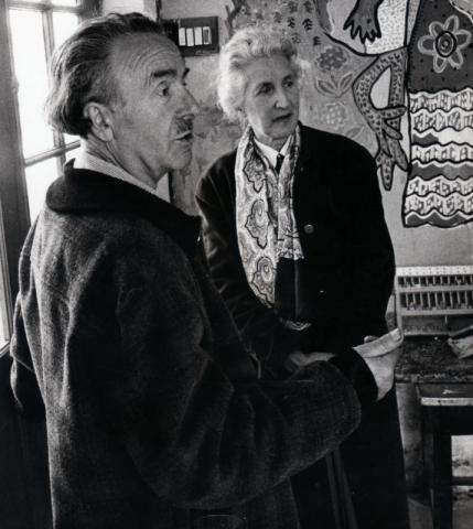 Photo Elise et Célestin Freinet Jean Marquis 1962