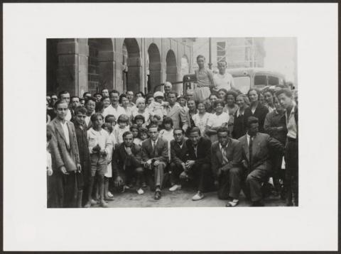 photo congrès espérantiste à Pampelune 1933
