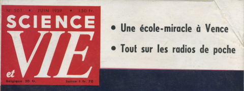 numéro 501 de Science et Vie en juin 1959